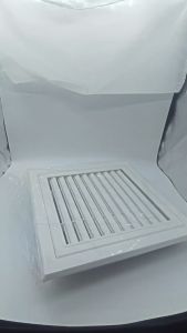 300MM/350MM/400MM Plastic Square Air Outlet Door Hinge With Mesh Air Fresh Exhaust Outlet Louver