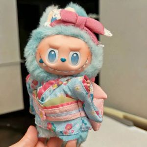Labubu Vinyl Plushie Clothes Third Generation Universal Quiet Hope Lucky Plushie Clothes for 17cm Trend Doll Cotton Doll