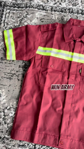 SETELAN Grosir Wearpack safety scotlight / katelpak safety / seragam kerja proyek / Baju bengkel Pendek