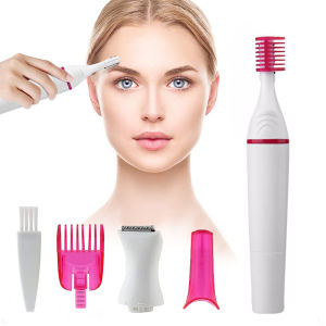 5-In-1 Women Electric Trimmer Female Hair Removal Shaving Machine Shaver Electric Shaping Bikini Trimmer Razor Eyebrow Hair Trimmer 电动修眉器