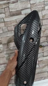 COVER KNALPOT PCX 150 CARBON