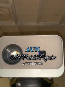 11.11 AUN【Electric Focus】T300 High brightness 9500 lumens android projector 4k ultra hd with wifi and bluetooth in cinema portable movie mini projector for phone for laptop eroc max projector screen wanbo xiaomi smart wireless projector - Lazada