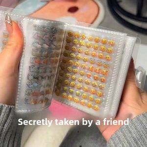 Mini Car Decorative Laser Cut Stickers Material Star Nose Sticker Book Storage Organization Decals for Bullet Journal