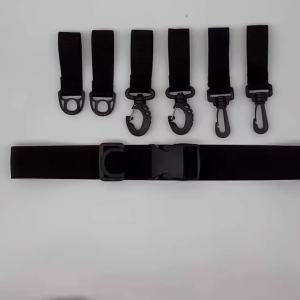 Shawto Fishing Belt Rod Holder Adjustable Fishing Fighting Waist Belt with EVA Padded Great Plastic Material Fighting Belt