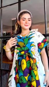 Daster Lowo Terbaru 2024 Rayon Super Daster Jumbo LD 120 Resleting Depan Busui Friendly