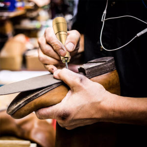 ชุดหัตถกรรมเครื่องหนังสว่านเครื่องมือซ่อมแซมรองเท้าเย็บแบบถอดได้