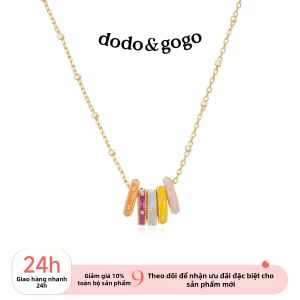 DODO.GOGO | Mặt Dây Chuyền Thời Trang Dopamine Màu Sắc