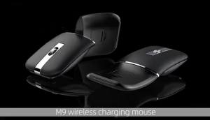 Bluetooth Wireless Arc Travel Mouse Dual Model (2.4G BT5.1) Rotating Foldable Mouse for  Rechargeable Slim Portable Mice for Laptop Notebook PC