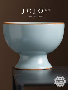 JOJOS L Personal Tea Cup Ceramics Gongfu Tea Set Water Cup Chinese Style Vintage Tea Utensils for Living Room