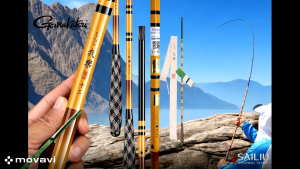 คันชิงหลิวไผ่ภูเขา Gamakatsu น้ำหนักเบา แข็ง 4.5H คันเบ็ดตกปลาบ่อ ตกปลาหมายธรรมชาติ (มีสินค้าพร้อมส่งในไทย)