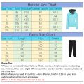 Clothing Sets Pullovers Sweatshirts Sports Suit Outfits Female Jogging Hoodies+Pants Women Tracksuit Winter Warm Two Piece Set. 