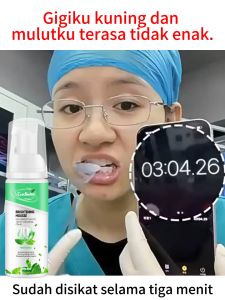 【BPOM】Teeth Whitening Mousse/Super Fast Teeth Whitening and Cleaning Foam/Pemutih Gigi Super Fast/Teeth Whitening and Cleaning Foam/tooth brightening/Pembersih Mulut Pasta Gigi/ Pemutih Gigi Pembersih/pemutih gigi/Teeth Whitening Foam Toothpaste