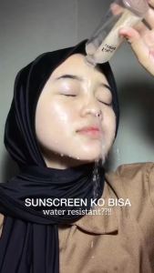 Amaterasun Physical Sunscreen SPF 50 PA++++ Sunblock Cream Wajah Kulit Normal - Sensitif Tahan Air