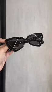 PL-WW018-P1 Kacamata Premium Quality Eksklusif Wanita Retro Cat Eye Klasik Minimalis New Edition