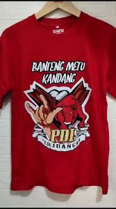 Kaos PDI Perjuangan banteng metu kandang