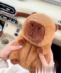 B09 ที่ใส่ทิชชู่ กล่องกระดาษทิชชู่คาปิบาร่า ตุ๊กตาน่ารัก การ์ตูน กล่องกระดาษทิชชู่ในรถยนต์