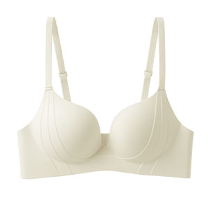 MiiOW | เสื้อชั้นในไร้โครง ไร้ตะเข็บ ทรงกระบอก ป้องกันการหย่อนคล้อย ยกกระชับ สำหรับผู้หญิง เสื้อชั้นในแบบเกาะอก 3/4 คัพ