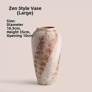 Ceramic Vase Retro XinZhongShi and Zen Style