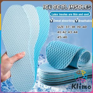 Klimo Summer Ice Cool Feeling Shoe Pad Deodorant Insoles Breathable and Soft Men and Women Comfort Insole