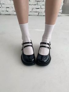 Giày LOLITA Nữ Da Bóng FAROSA - B21 giày nữ mary quai cài đế cao cá tính năng động mới hot