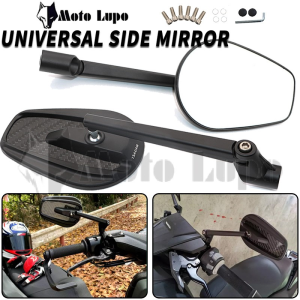 Moto Lupo Motorcycle Clear Side Mirror Genuine Carbon Fiber High Quality Rear Universal Mirror Made IN Thailand