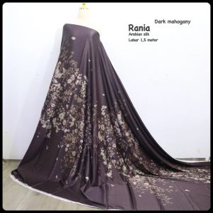 KAIN ARABIAN SILK PREMIUM motif MILIZA | kain silk premium | kain motif pinggir