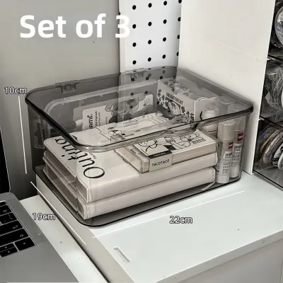 Flip Transparent Acrylic Dust-proof Storage Box