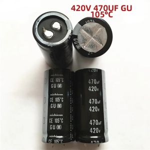 Tụ Điện Điện Phân Nhôm Nichicon 470UF 420V 25x55 450V/400V - 1PCS-20PCS Linh Kiện Điện Tử Chất Lượng Cao