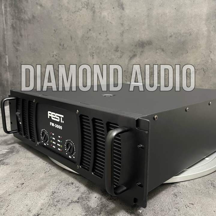 Power Amplifier Fest Fw3000 Class H Original Ampli Fw 3000 ( Bayar ...
