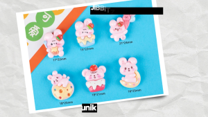 Hiasan Sandal Lucu Karakter Kartun – Aksesoris Sandal Warna-Warni Untuk Anak & Dewasa AAH