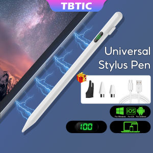TBTIC Stylus Pen For Touch Screens For iPad Drawing Writing Pencil For Android iOS Tablet Phone Accessories Universal Pen With Power Display Tombow Glue Pen Tactical Self Defense Pen - Lazada