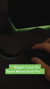 Razer Mouse Dock Pro + Razer Wireless Charging Puck Bundle
