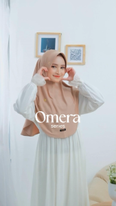 Daffi Hijab OMERA M Jilbab Instan Jersey Terbaru Kekinian 2025