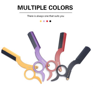 BarberTop Straight Edge Haircut Beard Eyebrow Shaving Tool Professional Manual Depilation Razor Trimming Blades Replaceable Shaving