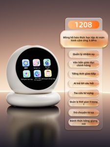 TEN-WIN | Đồng Hồ Báo Thức Thông Minh Giọng Nói AI cho Học Sinh