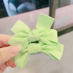MI-C950 Ikat Rambut Pita 2Pcs Wanita Kunciran Korea / Set Karet Rambut Anak Lucu Motif Pita / Kuncir