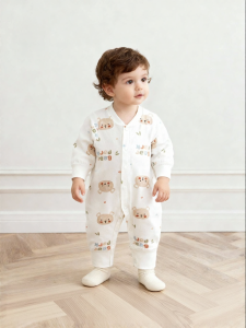 GURCOOC | Bộ Đồ Bé Trai Cotton cho Đầu Mùa Thu