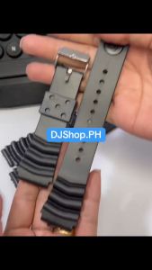 22mm 20mm Seiko Diver Bracelet Watch Band Replacement Rubber wrist accessories(Ordinary)