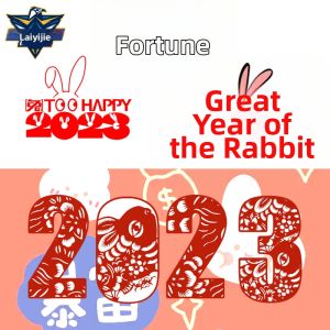 Rabbit Year Lunar Celebration Retro Reflection Car Sticker