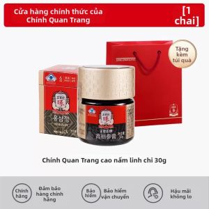 JONGGAWON | Trà Nhân Sâm Đỏ Hỗ Trợ Miễn Dịch 25 Gói