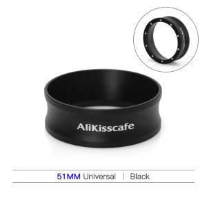 AliKisscafe Coffee Dosing Ring Magnetic Espresso Funnel 51mm 53mm 58mm Delonghi Breville Portafilter Accessories Barista Tools