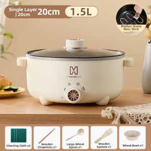 CHULIER | Multipurpose Electric Cooking Pot Large Capacity
