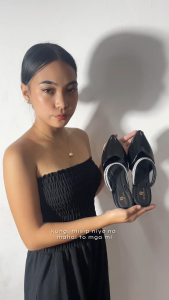STOMPION French Sandals For Women With Low Heels Pointed Toe Half Shoes for women Classy Sandals