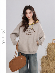 YOUXIANG | Áo Khoác Nỉ Hoodie Phong Cách Hàn Quốc Mới Mùa Đông