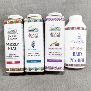 Snake Brand Baby Powder 280g Full Body Adult Sweat Stopping Cool Powder Infant Children Armpit Dusting Powder for Men And Women