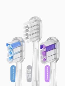 Soft Bristle Electric Toothbrush Heads Replacement Adult Cleaning Brush Heads Compatible with Laifen Electric Toothbrush
