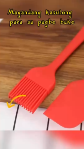 6 Pcs Kitchen baking tool set Silicone oil brush spoon knife Spatulas Kitchenware Bakewares