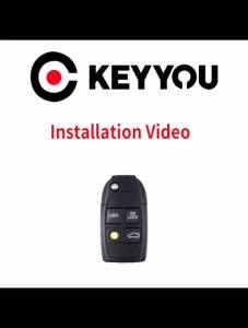 KEYYOU Flip Remote Key Case FOB Thay Thế Cho Volvo S60 2000-2009 S80 1999-2006 V70 2000-2007 XC90 2002-2013 ABS Vỏ Chìa Khóa Xe Ô Tô