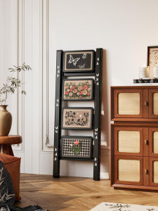 MEISD | Retro Foldable Telescopic Home Ladder