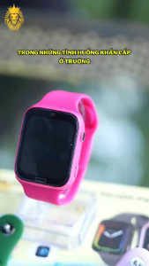 Đồng Hồ Thông Minh Trẻ Em PICOM P90 Lắp Sim Nghe Gọi - Định Vị Cảnh Báo Nguy Hiểm Chống Nước - có Tiếng Việt.